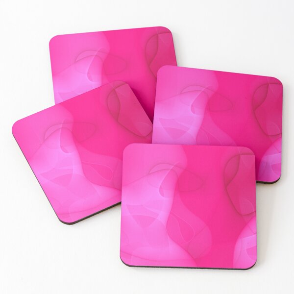 Item preview, Abstraction "fuchsia wave 3" designed and sold by Gluecknika.