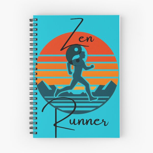 Item preview, Zen Runner- Retro Minimalist Design designed and sold by Wolvescreate.