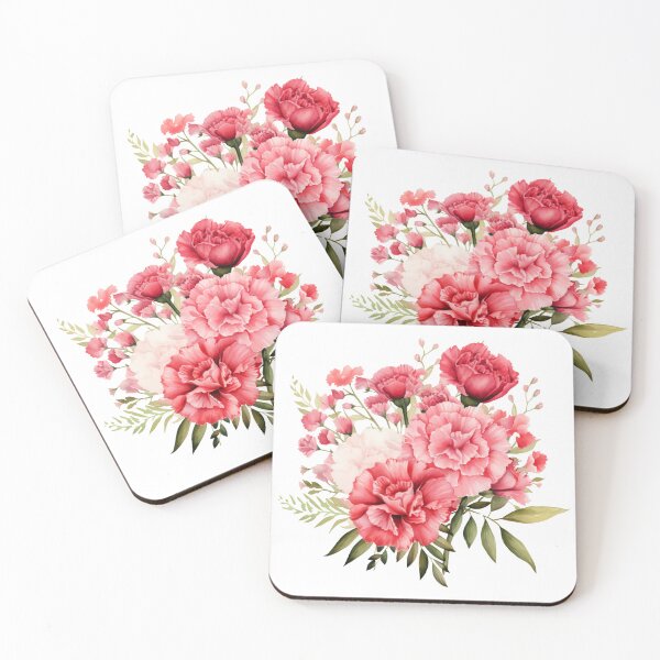 Item preview, January Flower Carnation Birth Month Gift For Birthday  designed and sold by darunwan.