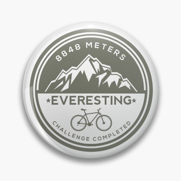 Item preview, Everesting Challenge Completed - 8848 Metres designed and sold by pemperos.