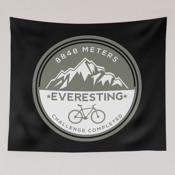 Item preview, Everesting Challenge Completed - 8848 Metres designed and sold by pemperos.