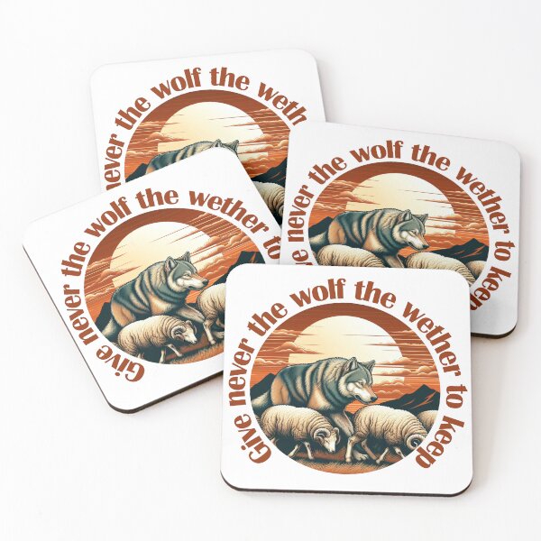 Item preview, Give never the wolf the wether to keep designed and sold by FelixMorua.