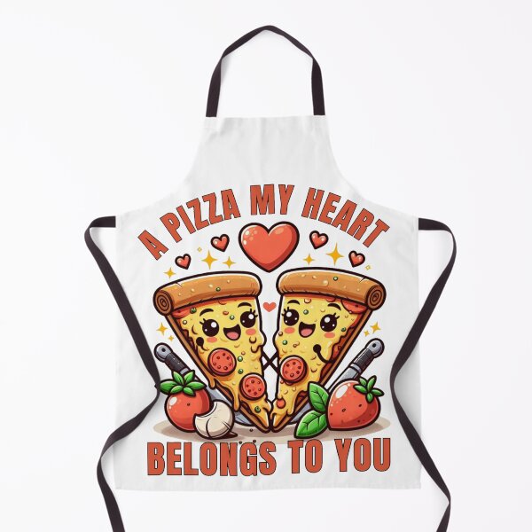 Item preview, A pizza my heart belongs to you designed and sold by DShirtRepublic.