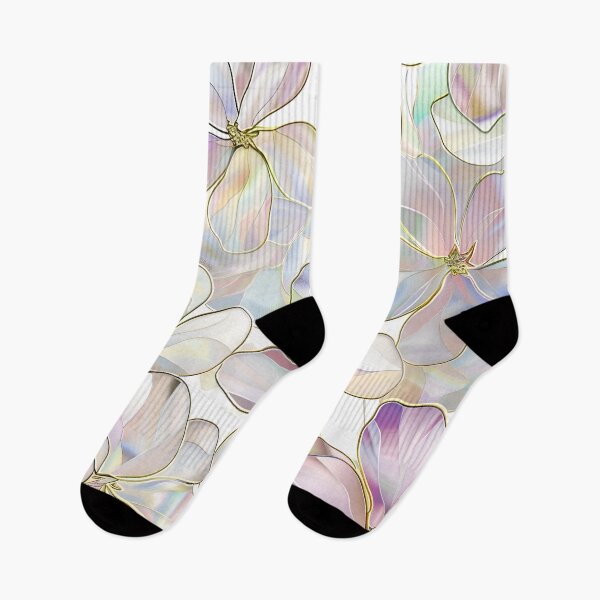 Artikelvorschau, Pastellfarbene Blumen aus Buntglas entworfen und verkauft von dcrc.