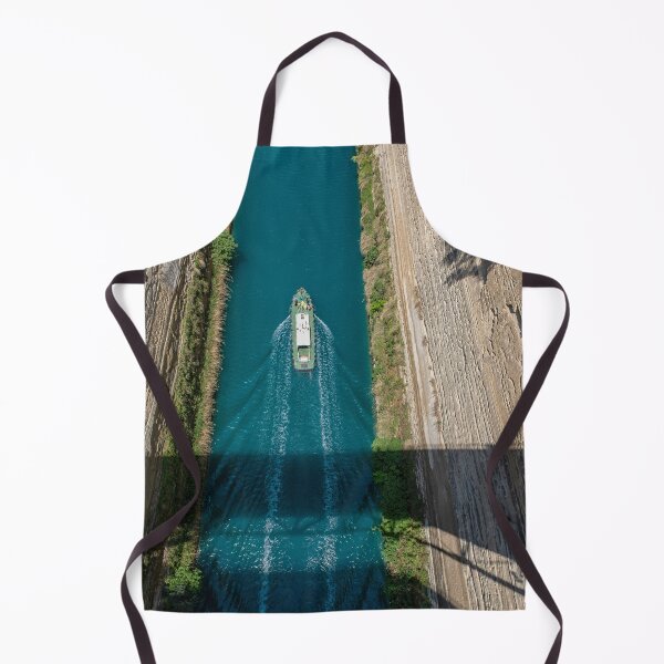 Item preview, Boat in the canal of Corinth, Peloponnese, Greece designed and sold by Photopat.