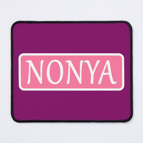 Item preview, Nonya Name designed and sold by Jeallan Designs.