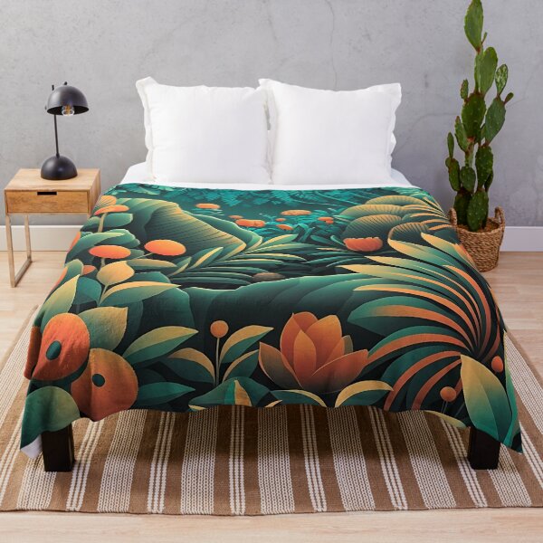 Item preview, Beautiful Jungle Rhapsody Flower Pattern designed and sold by Haji Kamora.