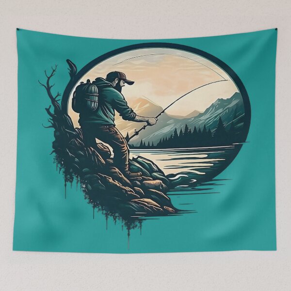 Item preview, Mountain Lake Fishing designed and sold by Casanova7000.