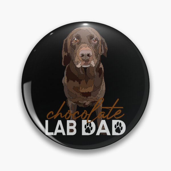 Item preview, Chocolate Lab Dad  designed and sold by Just-Arts-4U.