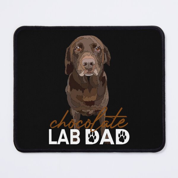 Item preview, Chocolate Lab Dad  designed and sold by Just-Arts-4U.