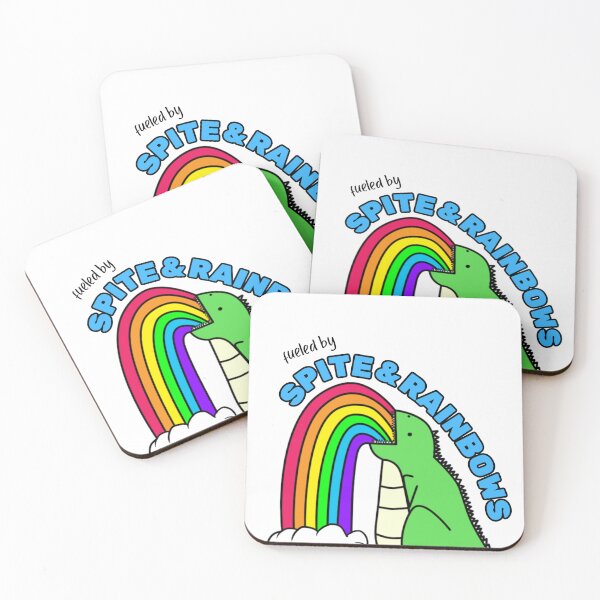 Item preview, Spite & Rainbows - Dino designed and sold by IAmOscarWilde.