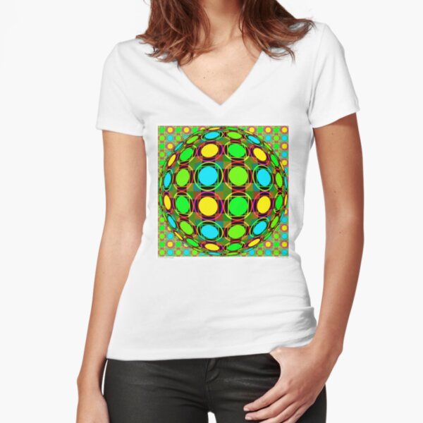 Fitted V-Neck T-Shirt