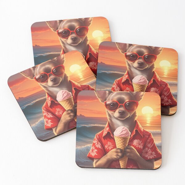 Item preview, Hawaiian Chihuahua designed and sold by blackquack.
