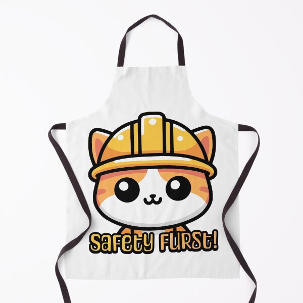 Item preview, Safety Furst! Cute Osha Cat Pun designed and sold by PMCreative.