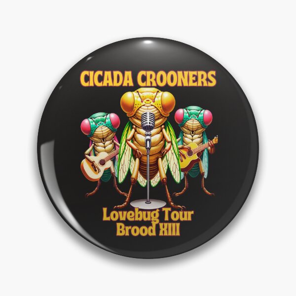 Item preview, Cicada Crooners Lovebug Tour Brood XIII designed and sold by elynne9.