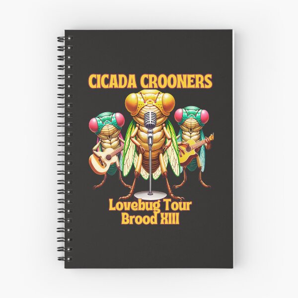 Item preview, Cicada Crooners Lovebug Tour Brood XIII designed and sold by elynne9.