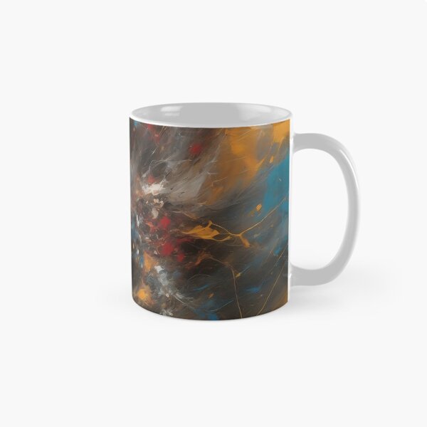 Item preview, Chaos and Beauty Intertwined in Abstract Explosion designed and sold by ArtComixHaven.