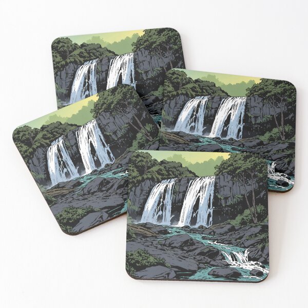 Item preview, Serene Waterfall designed and sold by AICreativeArts.