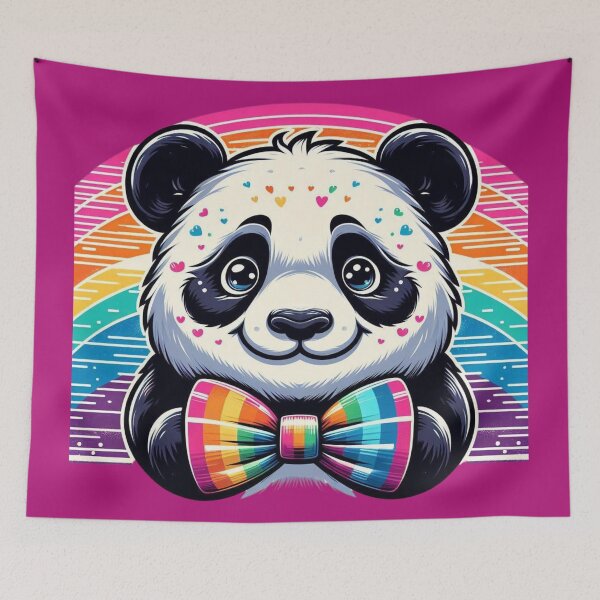 Item preview, Rainbow Panda designed and sold by Myra365Art.