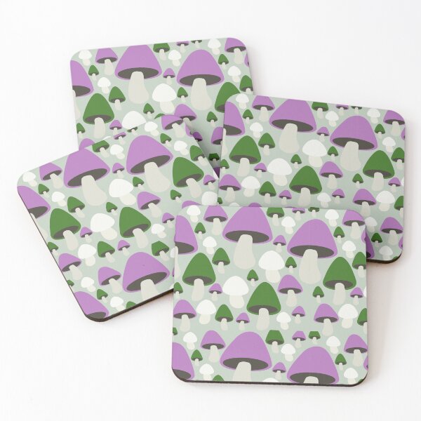Item preview, Genderqueer Pride Mushrooms designed and sold by SamTheDadFriend.