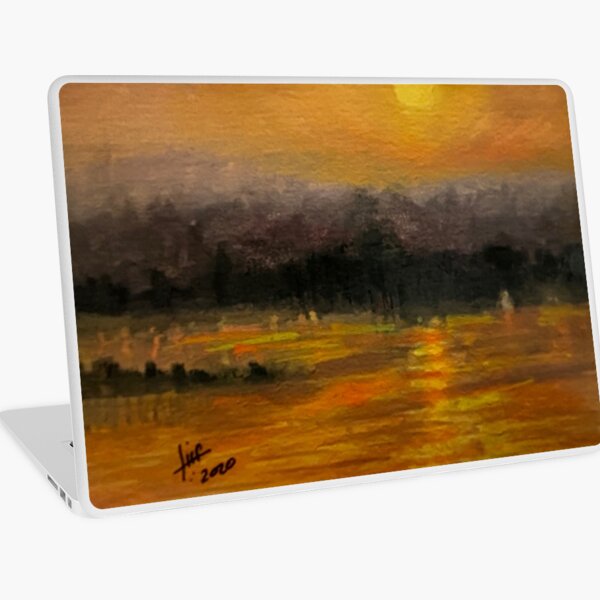 Sunset and the Nile -2 Laptop Skin