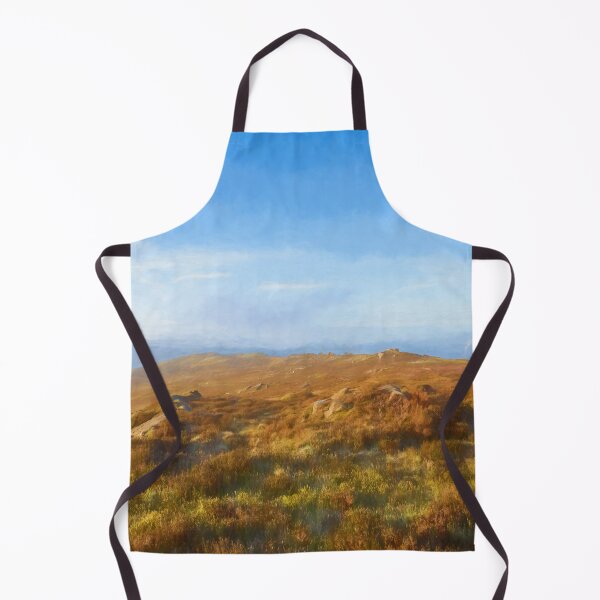 Item preview, Peak District digital painting The Roaches at sunrise. designed and sold by RobThorley.