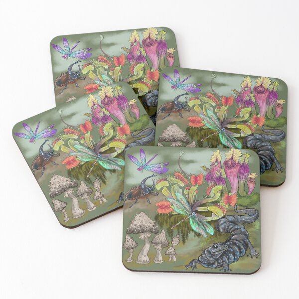 Item preview, Goblincore- Bog Nature Pattern designed and sold by Shadowind.