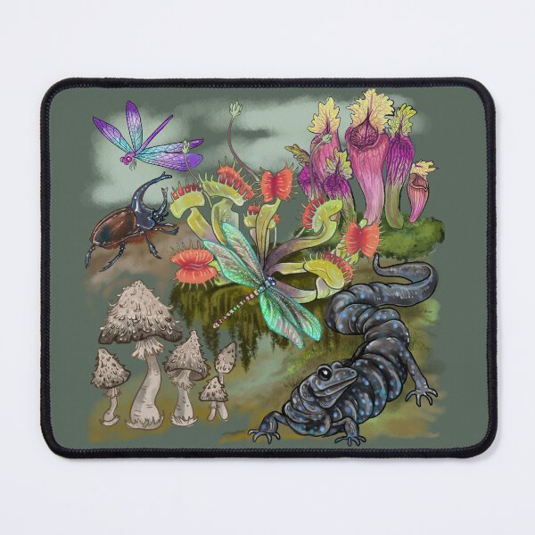 Item preview, Goblincore- Bog Nature Pattern designed and sold by Shadowind.