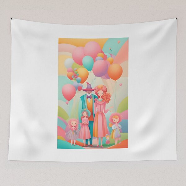 Item preview, Colorful ageless family designed and sold by K1ndo.