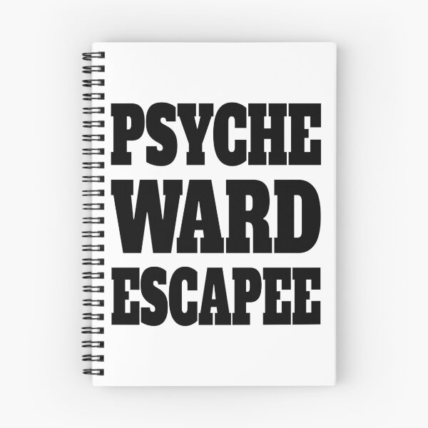 Item preview, Psyche Ward Escapee! Funny Black designed and sold by PMCreative.