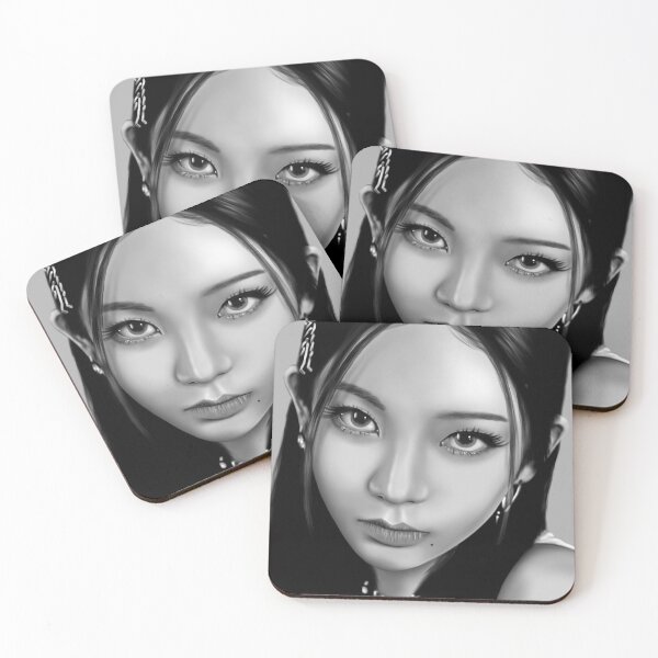 Item preview, Girl who looks like Karina from AESPA designed and sold by K-PopArtUSA.