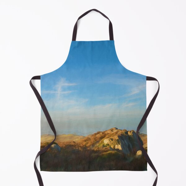Item preview, Peak District digital painting The Roaches at sunrise. designed and sold by RobThorley.