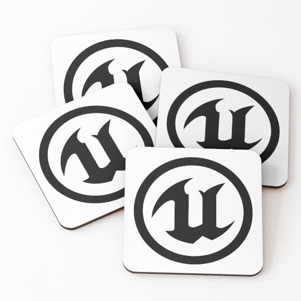 Item preview, Unreal logo black designed and sold by Feelfantastic.