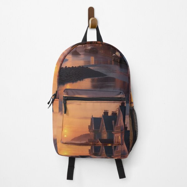 Item preview, An inspiring evening on a seaside street designed and sold by KilianSzmid.