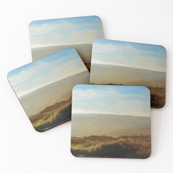 Item preview, Peak District digital painting Ramshaw Rocks at sunrise. designed and sold by RobThorley.