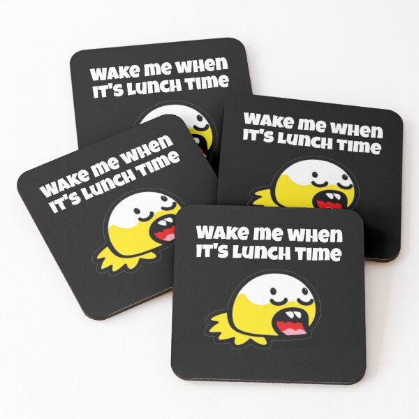 Item preview, Wake me up when it's lunch -time  designed and sold by Roxburylane.