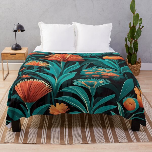 Item preview, Beautiful Jungle Rhapsody Flower Pattern designed and sold by Haji Kamora.