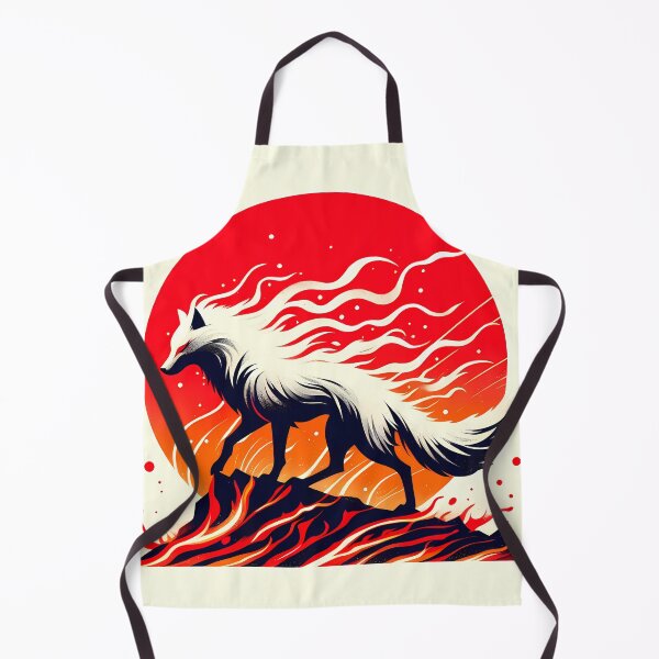 Item preview, Lava Fire Wolf, Ai Generated Art  designed and sold by ACC .