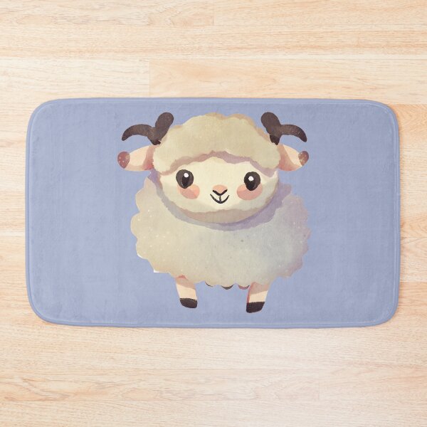 Item preview, Cute Baby Sheep - Watercolor Lamb designed and sold by FarmOfCuties.
