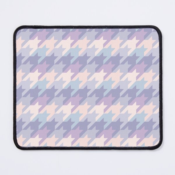 Item preview, Beautiful and Elegant Houndstooth Print Pattern Seamless Design in Pink, Lilac or purple, blue Beige colors designed and sold by RSDigitalPrintDesign.