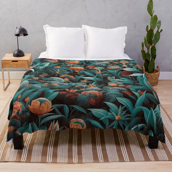 Item preview, Beautiful Jungle Rhapsody Flower Pattern designed and sold by Haji Kamora.