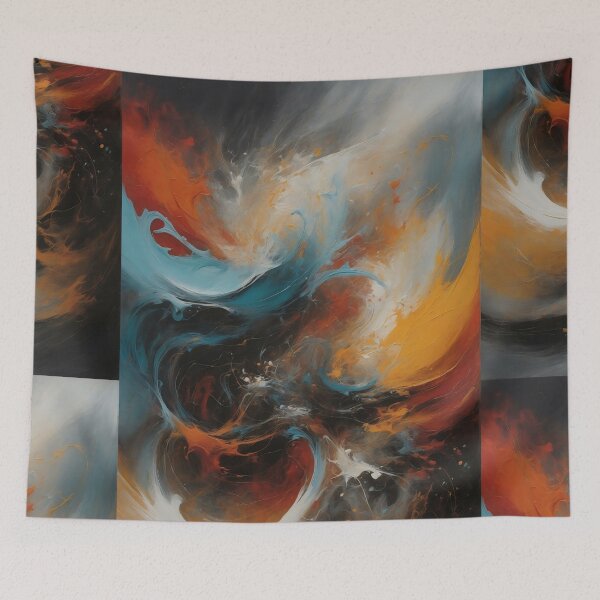 Item preview, Celestial Dance A Whirl of Cosmic Energy and Light designed and sold by ArtComixHaven.