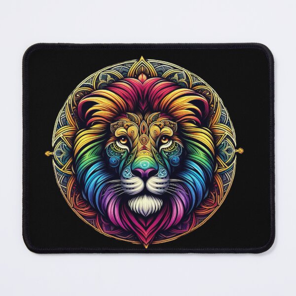 Item preview, Rainbow Lion designed and sold by Myra365Art.