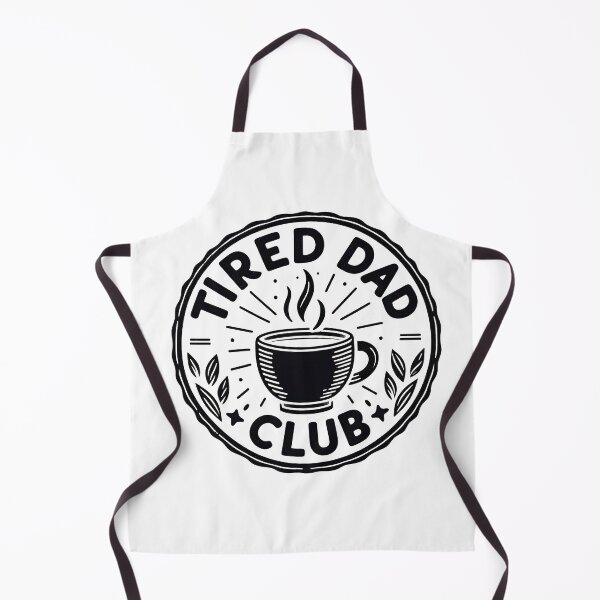 Item preview, Tired Dad Club Logo 4 Black designed and sold by Lichtbildfang.