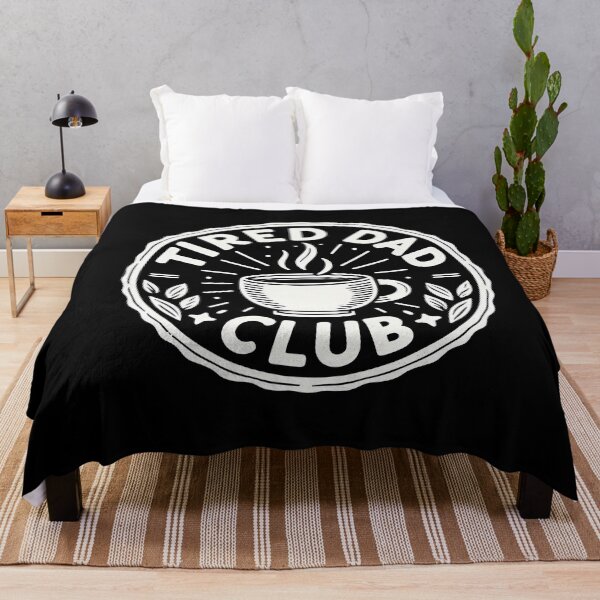 Item preview, Tired Dad Club Logo 4 White designed and sold by Lichtbildfang.