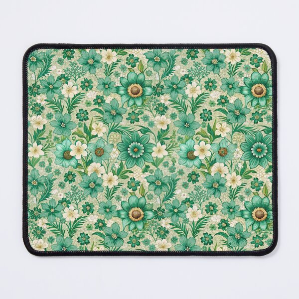 Item preview, Green Floral Pattern Spring designed and sold by Lelijo.