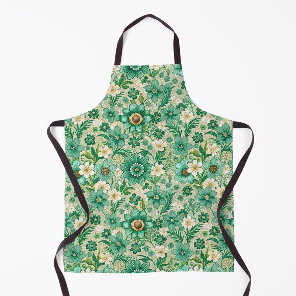 Item preview, Green Floral Pattern Spring designed and sold by Lelijo.