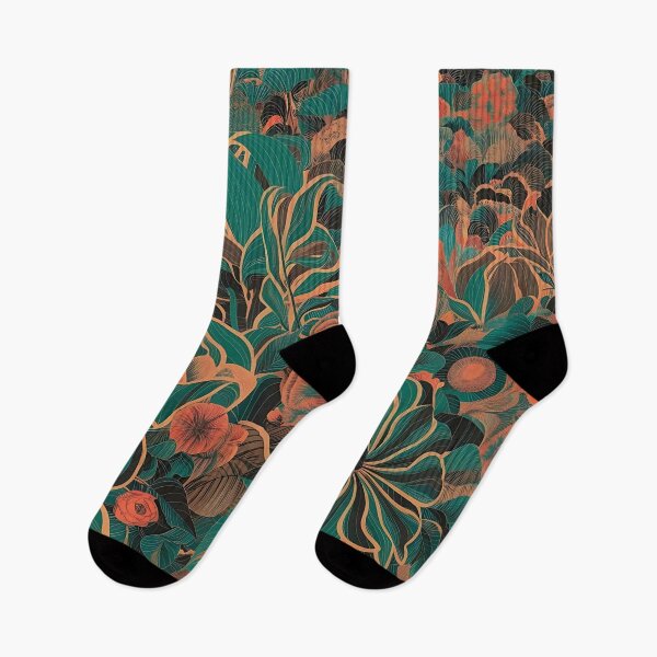 Item preview, Beautiful Jungle Rhapsody Flower Pattern designed and sold by Haji  Kamora.