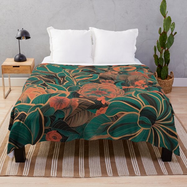 Item preview, Beautiful Jungle Rhapsody Flower Pattern designed and sold by Haji Kamora.