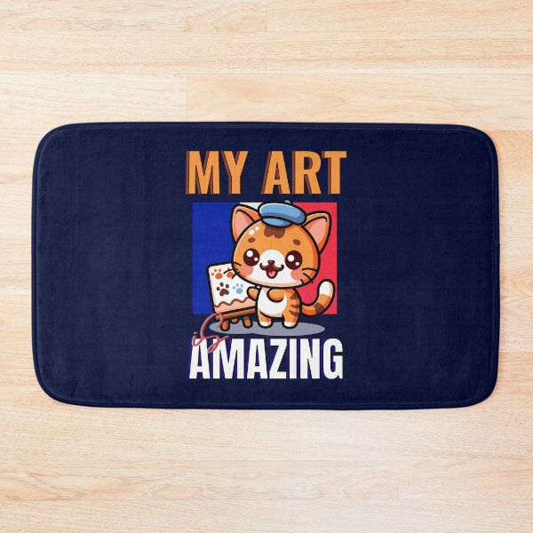 Item preview, French cat, Artist cat, Striped Cat, Cat mischief, designed and sold by antcpjr682.
